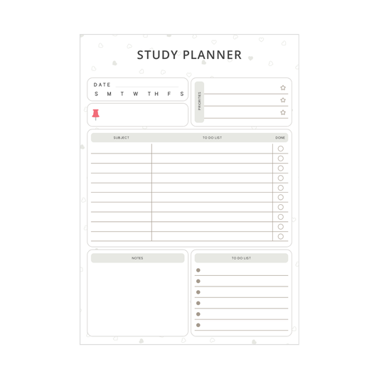 Hearty Study Planner