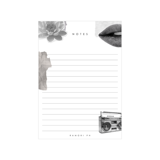 Simple Border Notepads (3.5in x 5in)